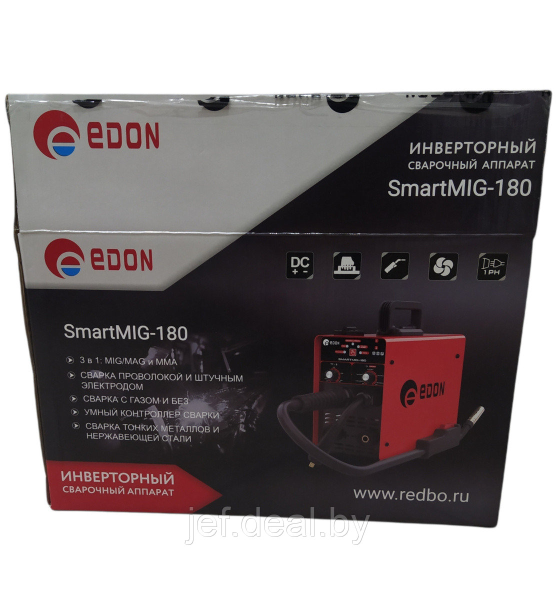 Сварочный аппарат Smart MIG-180 EDON MIG-180 - фото 8 - id-p205259712