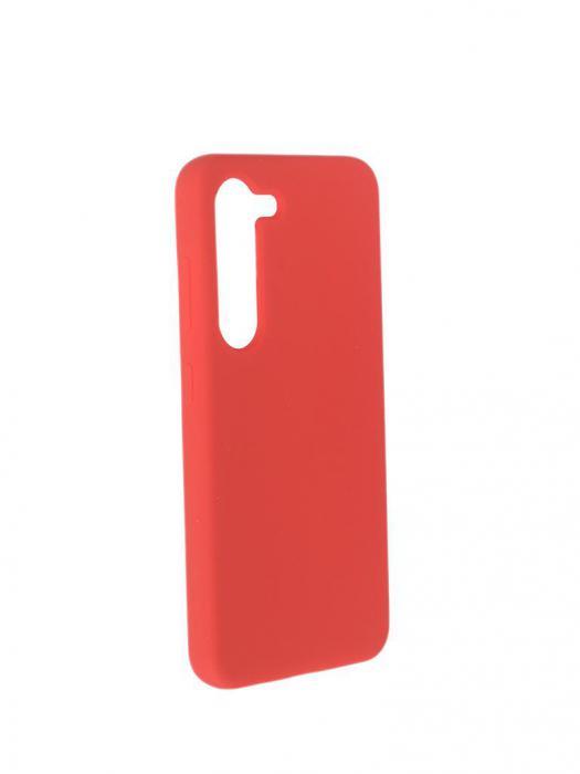 Чехол Red Line для Samsung Galaxy S23 с микрофиброй Silicone Red УТ000033621