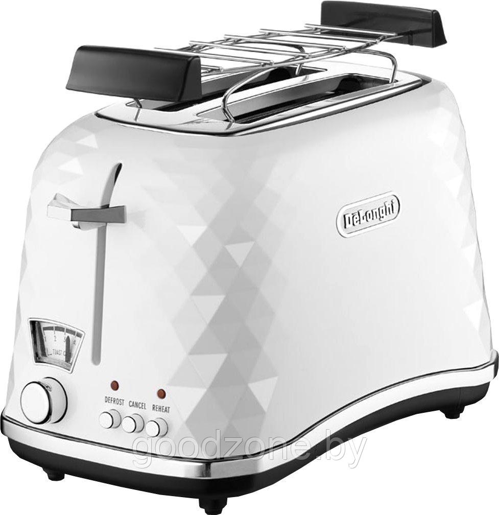 Тостер DeLonghi Brillante CTJ 2103.W - фото 1 - id-p205259637