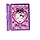 Блокнот с фломастером в подарочном кейсе Hello Kitty, фото 7
