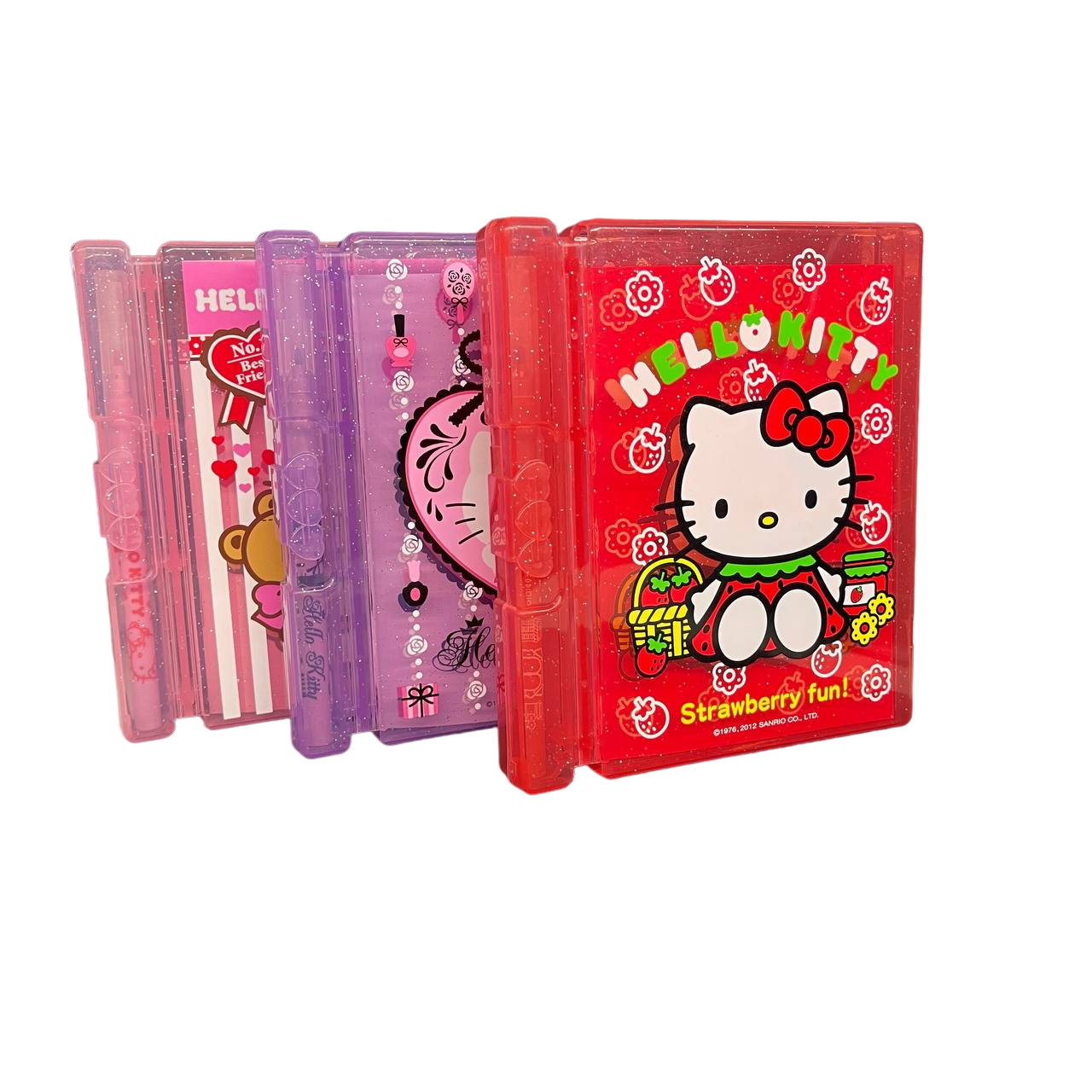 Блокнот с фломастером в подарочном кейсе Hello Kitty - фото 2 - id-p205261837