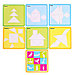 Головоломка «Танграм»: 5 карточек с 10 схемами, пластиковые детали, мозаика, по методике Монтессори, фото 4