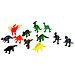 Развивающий набор «Мир динозавров», бассейн, гидрогель, фигурки, карточки, по методике Монтессори, фото 2