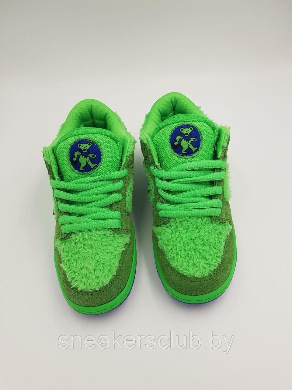 Кроссовки женские Nike SB Dunk Low Grateful Dead Bears Green /подростковые/повседневные - фото 2 - id-p205261967