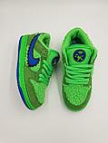 Кроссовки женские Nike SB Dunk Low Grateful Dead Bears Green  /подростковые/повседневные, фото 3