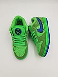 Кроссовки женские Nike SB Dunk Low Grateful Dead Bears Green  /подростковые/повседневные, фото 4