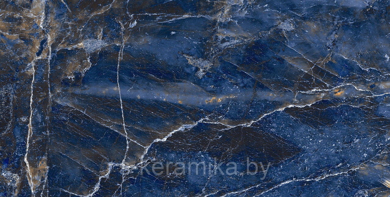 Индийский Керамогранит Range Ceramic Gres Kashmir azul glossy 600*1200*9 - фото 3 - id-p205262045