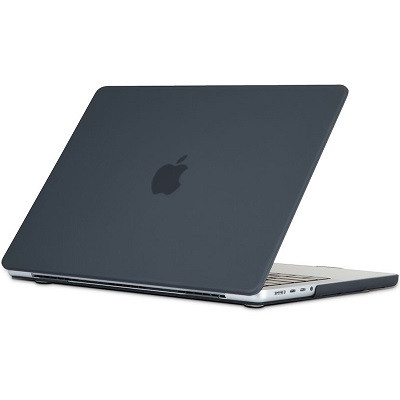 Чехол-накладка пластиковый Matte Shell матово-серый для Apple MacBook Pro 16 M1 2021 (MK1E3/A2485) - фото 5 - id-p205262064