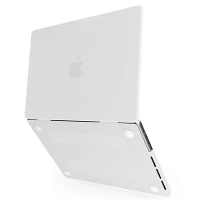 Чехол-накладка пластиковый Matte Shell матово-прозрачный для Apple Macbook Pro 14 M1 Pro 2021 (MKGP3/ A2442) - фото 2 - id-p205262065