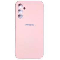 Силиконовый чехол Silicone Case светло-розовый для Samsung Galaxy A14