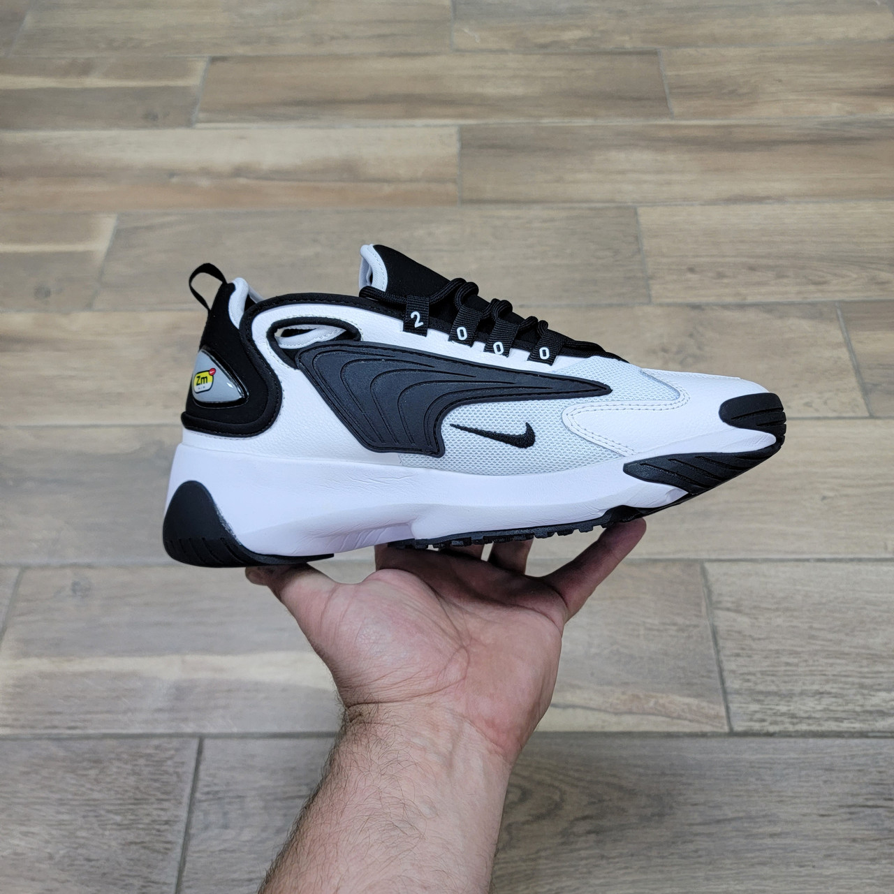 Кроссовки Nike Zoom 2K White Black - фото 2 - id-p99179264