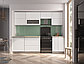 Кухня Мила Matte 2.6Б 2.0м Белый, фото 2
