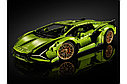 Конструктор Lamborghini Sian FKP 37 1:8, 3728 дет. KK6891 аналог лего Техник 42115, фото 6