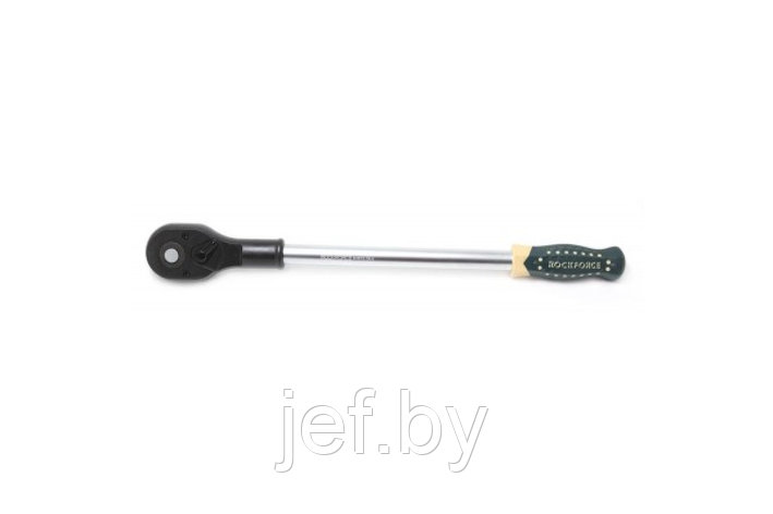 Трещотка реверсивная с резиновой ручкой 3/4" (24зуб., L-500мм) ROCKFORCE RF-8026510, фото 2