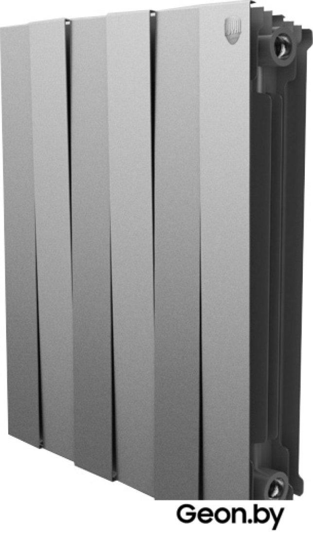 Биметаллический радиатор Royal Thermo PianoForte 500 Silver Satin (10 секций)