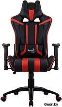 Кресло AeroCool AC120 AIR (черный/красный)