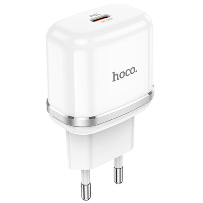 Зарядное устройство Hoco N24 Victorious Type-C PD20W (Белый) - фото 2 - id-p205262367