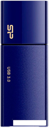 USB Flash Silicon-Power Blaze B05 Blue 64GB (SP064GBUF3B05V1D), фото 2