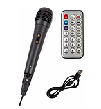 ZQS-6203 Беспроводная портативная колонка Bluetooth + пульт + микрофон + радио, фото 6