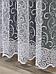 Тюль сетка с вышивкой 250 на 300 белая занавеска в детскую комнату спальню гостиную Гардина для штор, фото 4