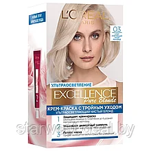 L'Oreal Paris Excellence Creme 03 Супер-Осветляющий Русый Пепельный Крем-краска стойкая для окрашивания волос