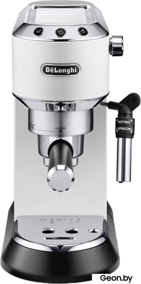 Рожковая помповая кофеварка DeLonghi Dedica EC 685.W