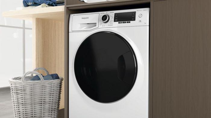 Стиральная машина HOTPOINT NSD 7249 D AVE RU, с фронтальной загрузкой, с паром, 7кг, 1200об/мин, инверторная - фото 7 - id-p204653490