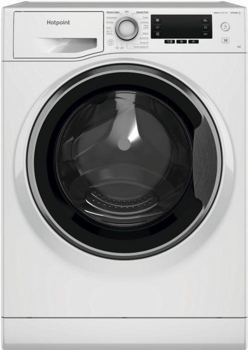 Стиральная машина HOTPOINT NSD 6239 S VE RU, с фронтальной загрузкой, с паром, 6кг, 1200об/мин, инверторная - фото 1 - id-p204653492