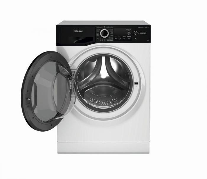 Стиральная машина HOTPOINT NSB 7249 ZD AVE RU, с фронтальной загрузкой, с паром, 7кг, 1200об/мин, инверторная - фото 4 - id-p204653493