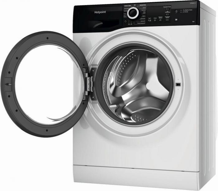 Стиральная машина HOTPOINT NSB 6015 ZK V RU, с фронтальной загрузкой, с паром, 6кг, 1200об/мин - фото 4 - id-p204653497