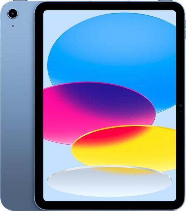 Планшет Apple iPad 2022 64Gb Wi-Fi A2696 10.9", 64GB, Wi-Fi, iOS синий [mpq13ll/a] - фото 1 - id-p204653537
