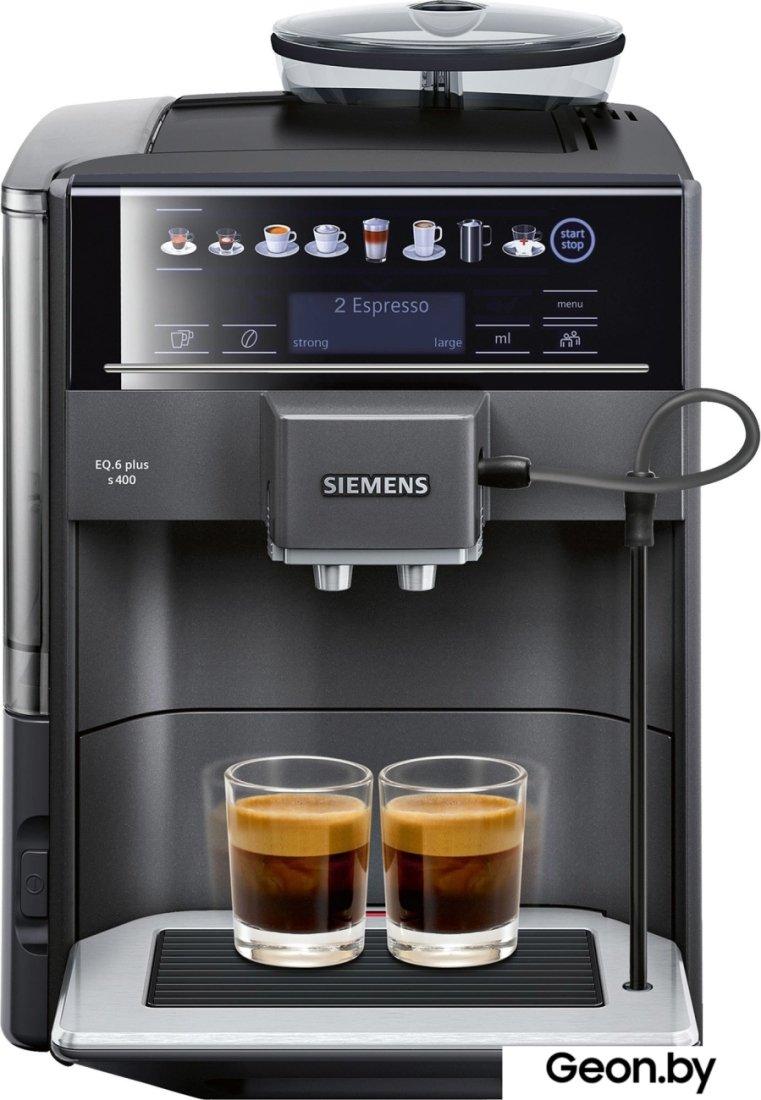 Эспрессо кофемашина Siemens EQ.6 plus s400 TE654319RW