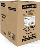 Кабель ExeGate UTP4-C5e-CU-S25-IN-PVC-GY-305 UTP