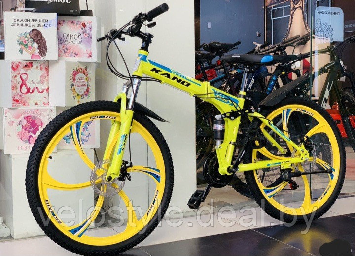 Велосипед на литых дисках KANO 26 колеса - фото 1 - id-p205278597