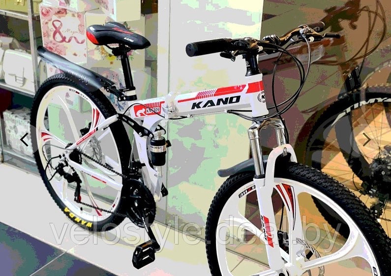 Велосипед складной Bmw колёса 26 на литых дисках - фото 5 - id-p205278710