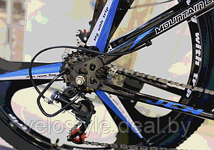 Велосипед на литых дисках JCN колеса 26