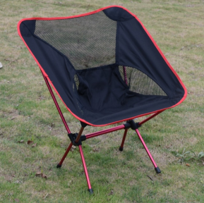 Стул туристический складной Camping chair для отдыха на природе Красный - фото 1 - id-p205279728