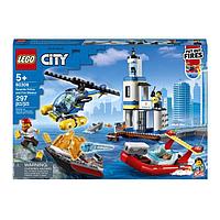 Lego City 60308 Операция береговой полиции и пожарных