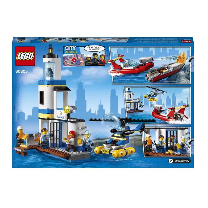 Lego City 60308 Операция береговой полиции и пожарных - фото 2 - id-p205279884