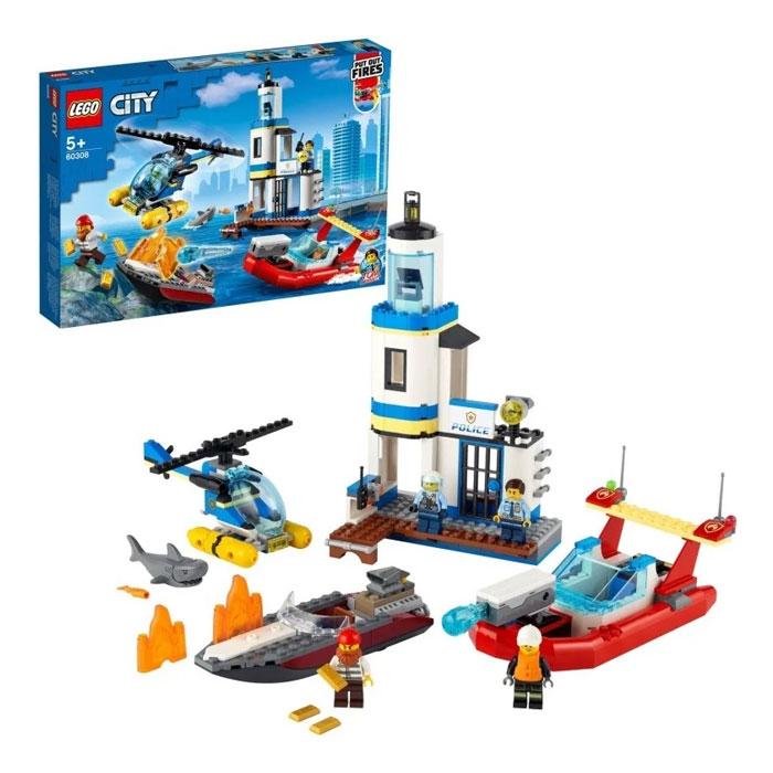Lego City 60308 Операция береговой полиции и пожарных - фото 3 - id-p205279884