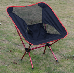 Стул туристический складной Camping chair для отдыха на природе Красный