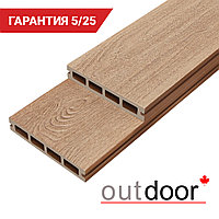 Террасная доска ДПК Outdoor 3D 150*25*3000 мм. NEVADA/CALIFORNIA дуб