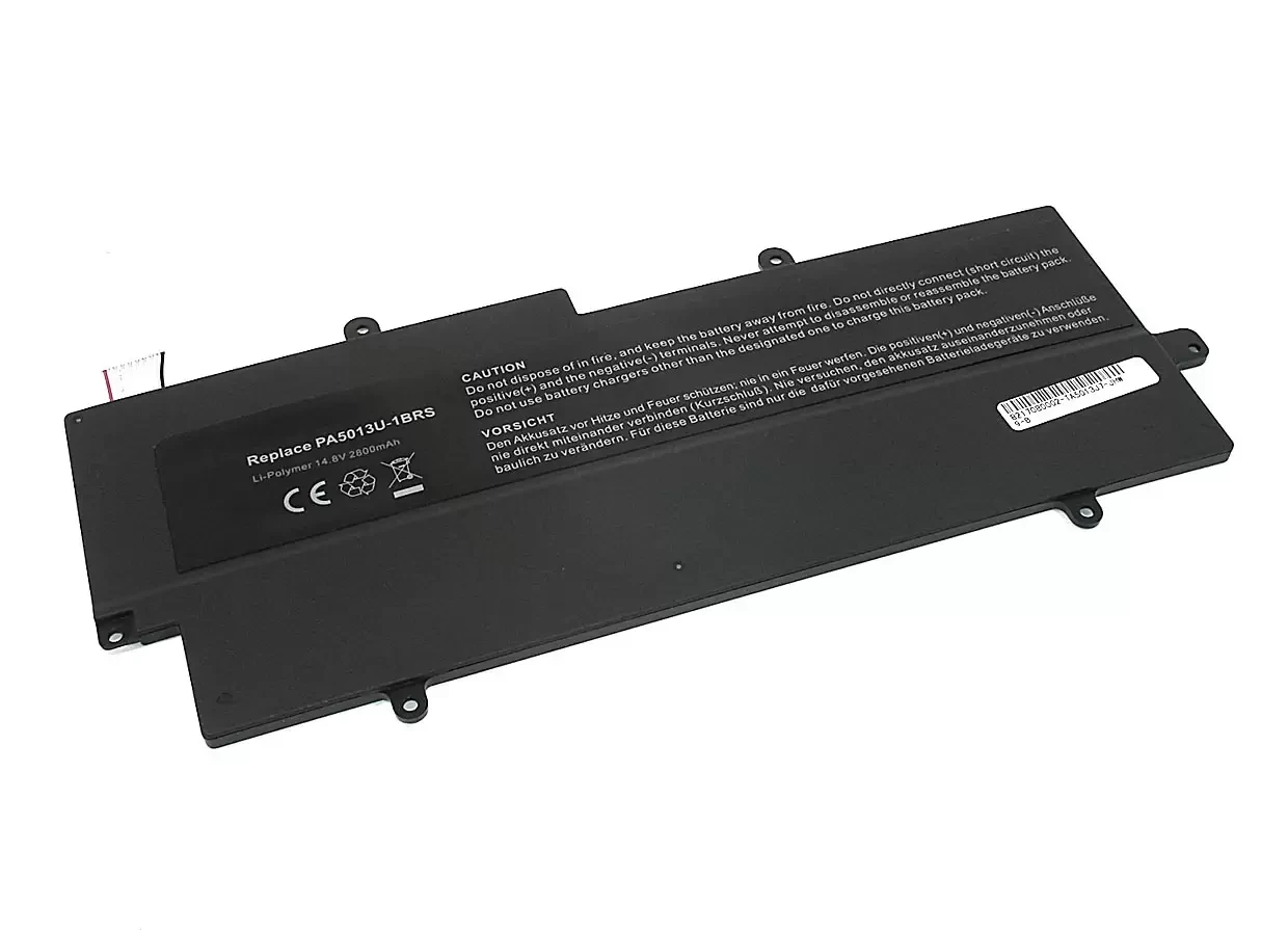 Аккумулятор (батарея) для ноутбука Toshiba Z830 Z930 (PA5013U-1BRS), 14.8В, 2600мАч, черный (OEM) - фото 1 - id-p205284616