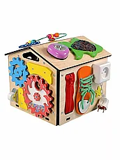 Бизиборд домик KimToys со светом  / бизидом игрушки, фото 2