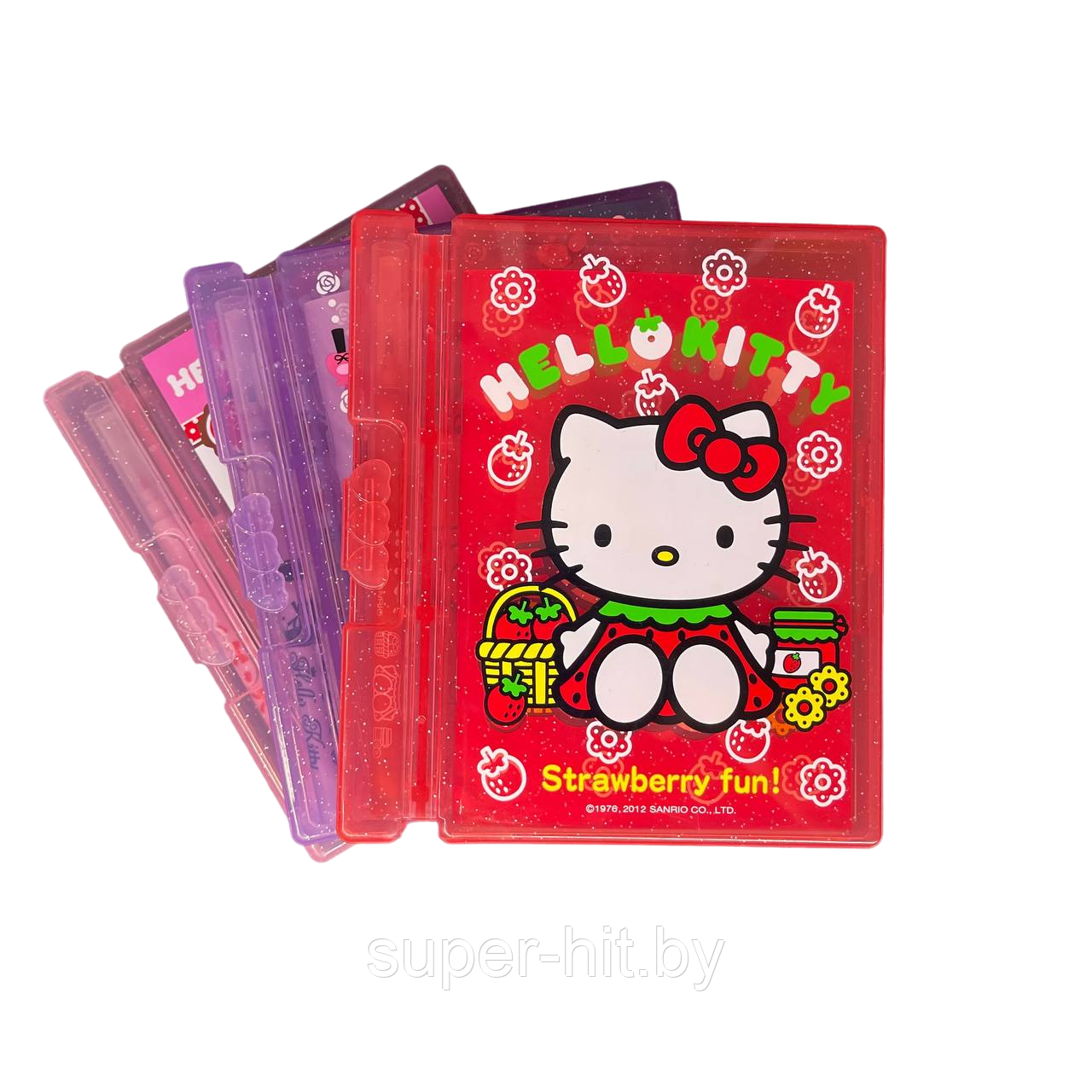 Блокнот с фломастером в подарочном кейсе Hello Kitty - фото 1 - id-p205279961