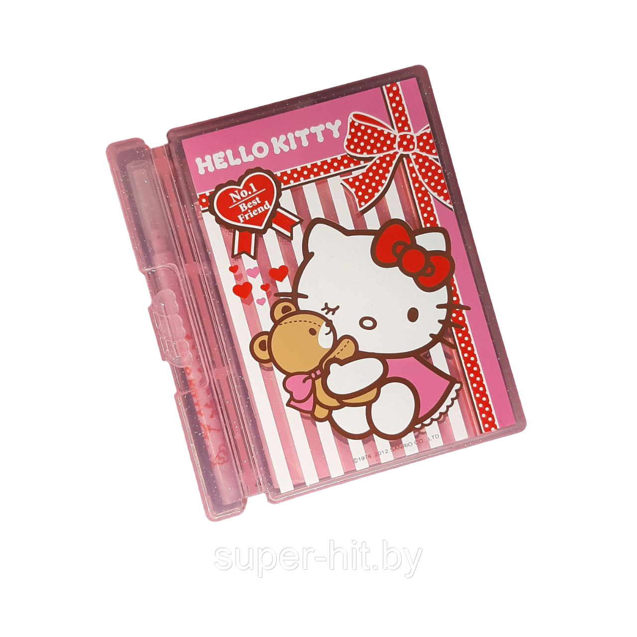 Блокнот с фломастером в подарочном кейсе Hello Kitty - фото 9 - id-p205279961