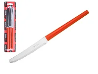 Набор ножей столовых, 3шт., серия MILLENIUN, коралловые оранжевые, DI SOLLE (Супер цена! Длина: 213 мм, длина