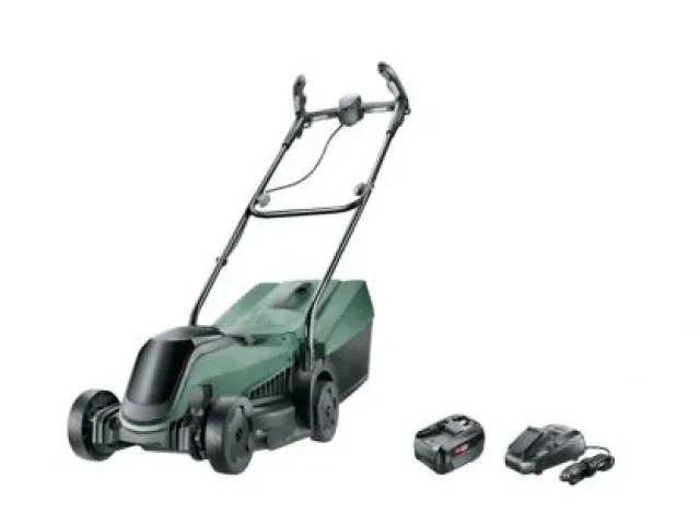 Газонокосилка аккумуляторная BOSCH CityMower 18V-32 (шир. 320 мм, выс. 30-60 мм, металлич. корпус, - фото 1 - id-p202766527