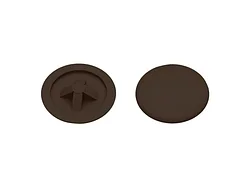Заглушка для самореза PH2, декоративная темно-коричневая (1000 шт в пакете) STARFIX