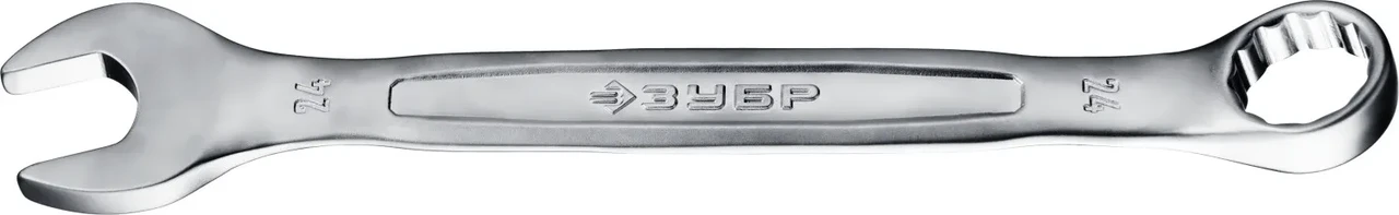Комбинированный гаечный ключ 24 мм, ЗУБР - фото 1 - id-p205291923